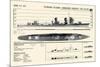 Fubuki Class-Amagiri Group-DD 45-55-null-Mounted Premium Giclee Print