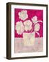 Fuchsia Arrangement I-Regina Moore-Framed Art Print