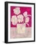 Fuchsia Arrangement I-Regina Moore-Framed Art Print