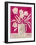Fuchsia Arrangement II-Regina Moore-Framed Art Print