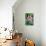Fuchsia Bloom II-Erin Berzel-Stretched Canvas displayed on a wall