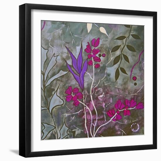 Fuchsia Nights-Ruth Palmer-Framed Art Print