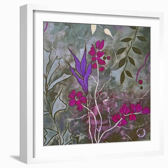 Fuchsia Nights-Ruth Palmer-Framed Art Print