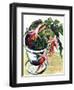 Fuchsias-Joan Thewsey-Framed Giclee Print