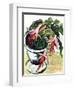 Fuchsias-Joan Thewsey-Framed Giclee Print