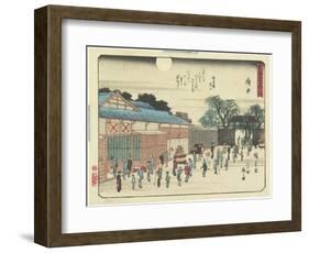 Fuchu, 1837-1844-Utagawa Hiroshige-Framed Giclee Print