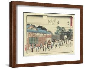 Fuchu, 1837-1844-Utagawa Hiroshige-Framed Giclee Print