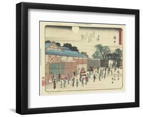Fuchu, 1837-1844-Utagawa Hiroshige-Framed Giclee Print