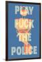 Fuck the Police by Annimo-null-Framed Art Print