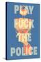 Fuck the Police by Annimo-null-Stretched Canvas