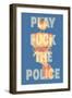 Fuck the Police by Annimo-null-Framed Art Print