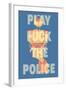 Fuck the Police by Annimo-null-Framed Art Print