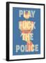 Fuck the Police by Annimo-null-Framed Art Print