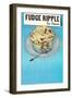 Fudge Ripple Ice Cream-null-Framed Art Print