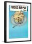 Fudge Ripple Ice Cream-null-Framed Art Print