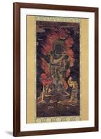 Fudo Myoo and Two Attendents-null-Framed Giclee Print