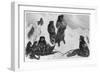 Fuegians Going to Trade with the Patagonians, 1839-null-Framed Giclee Print