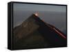 Fuego Lava Flow, Antigua, Guatemala-null-Framed Stretched Canvas