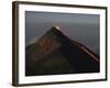 Fuego Lava Flow, Antigua, Guatemala-null-Framed Photographic Print