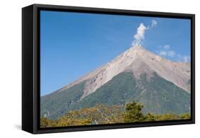 Fuego Volcano Outside Antigua, Guatemala-Michael DeFreitas-Framed Stretched Canvas