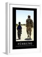 Führung: Motivationsposter Mit Inspirierendem Zitat-null-Framed Photographic Print