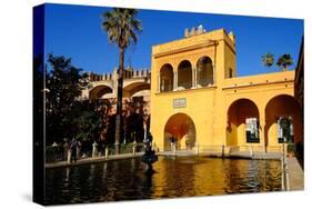 Fuente De Mercurio, Real Alcazar, Seville, Andalucia, Spain-Carlo Morucchio-Stretched Canvas