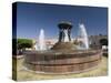 Fuente Las Tarasca, a Famous Fountain, Morelia, Michoacan, Mexico, North America-Richard Maschmeyer-Stretched Canvas