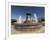 Fuente Las Tarasca, a Famous Fountain, Morelia, Michoacan, Mexico, North America-Richard Maschmeyer-Framed Photographic Print