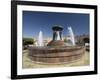 Fuente Las Tarasca, a Famous Fountain, Morelia, Michoacan, Mexico, North America-Richard Maschmeyer-Framed Photographic Print