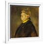 Fuerst Otto Von Bismarck Im Profil Mit Kuerassierhelm, um 1900-Franz Seraph von Lenbach-Framed Giclee Print