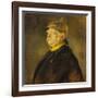 Fuerst Otto Von Bismarck Im Profil Mit Kuerassierhelm, um 1900-Franz Seraph von Lenbach-Framed Giclee Print