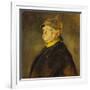 Fuerst Otto Von Bismarck Im Profil Mit Kuerassierhelm, um 1900-Franz Seraph von Lenbach-Framed Giclee Print