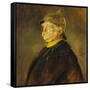 Fuerst Otto Von Bismarck Im Profil Mit Kuerassierhelm, um 1900-Franz Seraph von Lenbach-Framed Stretched Canvas