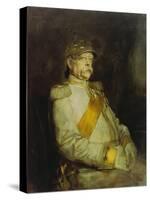 Fuerst Otto Von Bismarck in the Uniform of the Halberstaedter Cuirassiers-Franz Seraph von Lenbach-Stretched Canvas