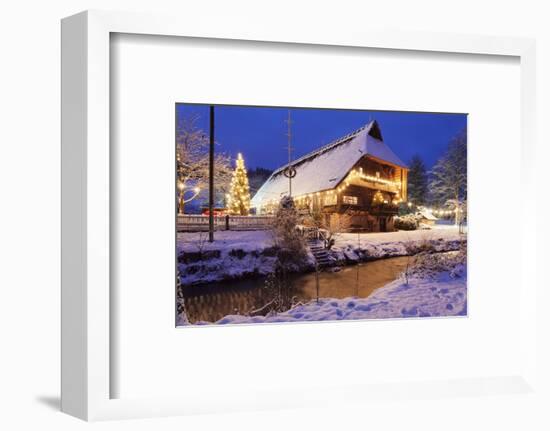 Fürstenberger Hof, Oberharmersbach, Black Forest, Baden-Wurttemberg, Germany-Markus Lange-Framed Photographic Print