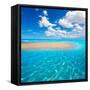 Fuerteventura Jandia Beach Sotavento at Canary Islands of Spain-Naturewolrd-Framed Stretched Canvas