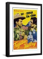 Fugitive Valley-null-Framed Art Print