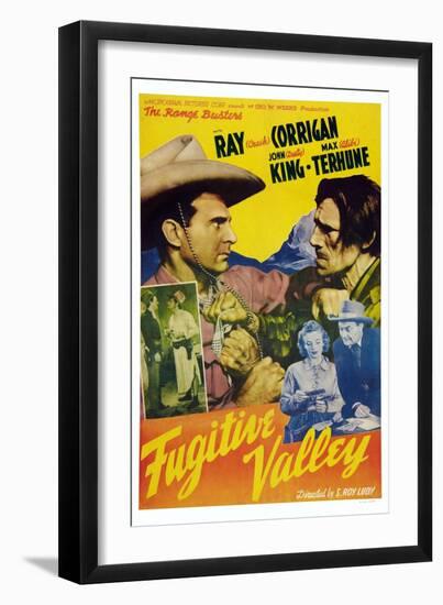 Fugitive Valley-null-Framed Art Print