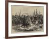 Fugitives from Woerth Riding into Hagenau-Charles Green-Framed Giclee Print