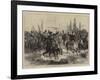 Fugitives from Woerth Riding into Hagenau-Charles Green-Framed Giclee Print