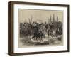 Fugitives from Woerth Riding into Hagenau-Charles Green-Framed Giclee Print