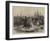 Fugitives from Woerth Riding into Hagenau-Charles Green-Framed Giclee Print