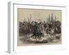 Fugitives from Woerth Riding into Hagenau-Charles Green-Framed Giclee Print