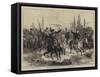 Fugitives from Woerth Riding into Hagenau-Charles Green-Framed Stretched Canvas