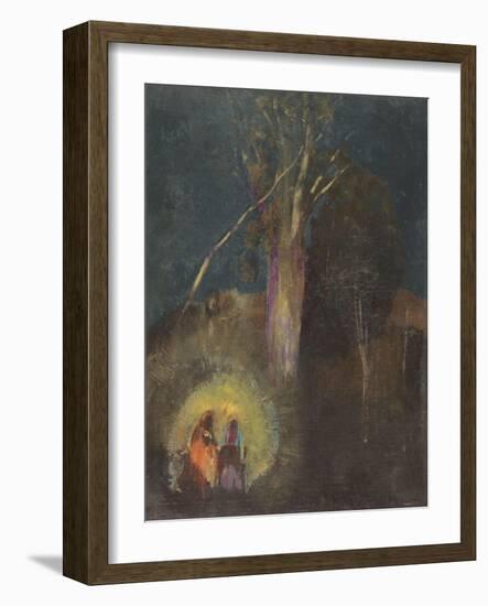 Fuite en Egypte-Odilon Redon-Framed Giclee Print