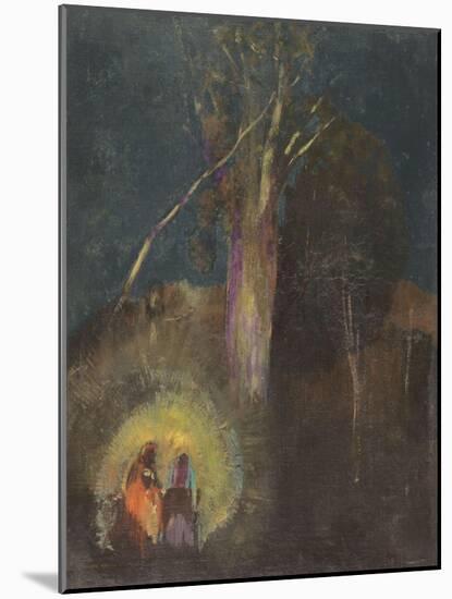 Fuite en Egypte-Odilon Redon-Mounted Giclee Print