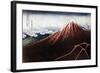 Fuji Above the Lightning, C1823-Katsushika Hokusai-Framed Giclee Print