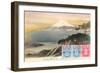 Fuji from Motosu Lake, Japan-null-Framed Art Print