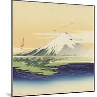 Fuji From the Beach at Mio, 1900-10-Ogata Gekko-Mounted Giclee Print