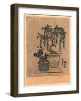 Fuji No Hachiue-Keisai Eisen-Framed Giclee Print